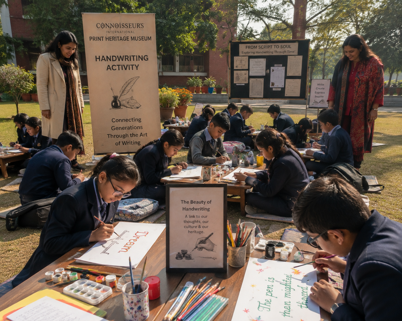 CIPHM Educational Outreach Gallery Display